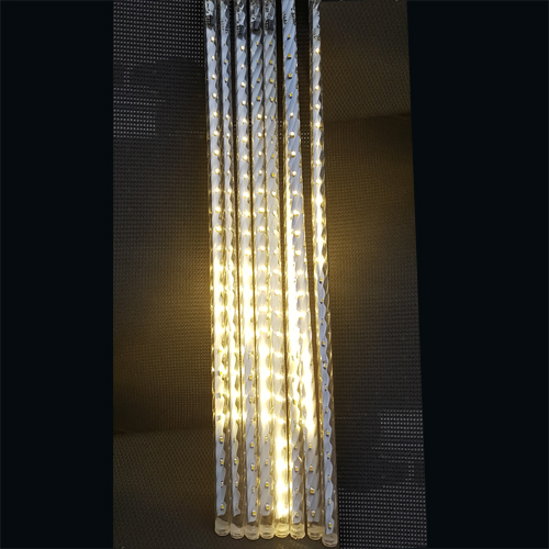 LED 스노우펄 세트 (50CmX8개)전구색/양면 (H330270)(5세트이하 연결가능)