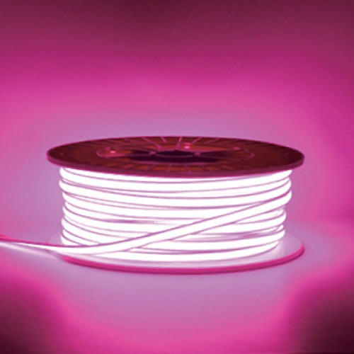 5mm LED 단면 네온플렉스 (50M)핑크색(H530014)