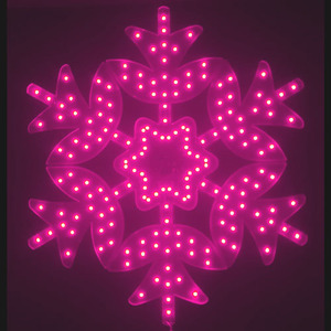 12V 눈꽃 (470mm/23W)핑크색 (H220102)