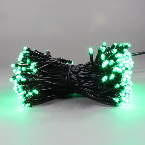 [고급형] 300구 LED 무뚜기 전구LED 60구X병렬5조연결가로:1M X 세로:3M검정선/녹색(H330261)