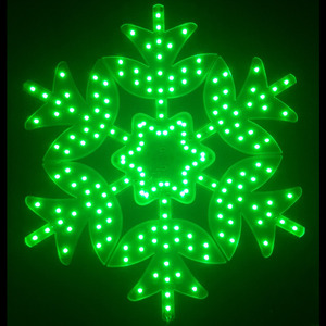 12V 눈꽃 (470mm/23W)녹색 (H220098)