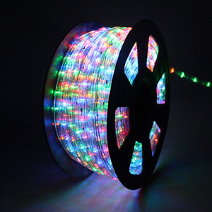 LED 원형 논네온 (50M)2P4색칼라(적색+청색+황색+녹색) (H520130)