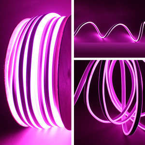 LED 양면 네온플렉스(50M)핑크색(H220219_H520114)