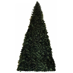 [Mountain Frame Tree (Green)](600cm wide 3.4m)H420016