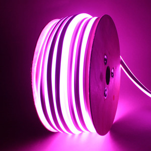 LED 단면 네온플렉스 (50M)핑크색(H220061)