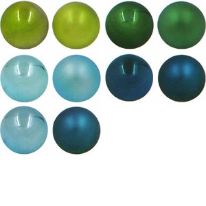 [30Ø 유무광 혼합볼]3cm 유무광 혼합볼 (3cmX24개)GREEN, PC GREEN, MINT, PC BLUE, BLUEH428401