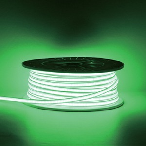 5mm LED 단면 네온플렉스 (50M)녹색(H530011)