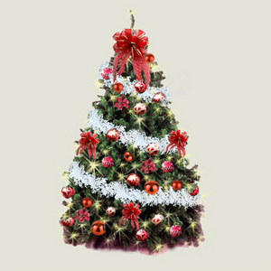 [Green Christmas Tree]210Cm(Red3)