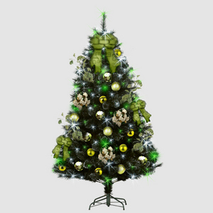 [Black Christmas Tree]180Cm(Green)