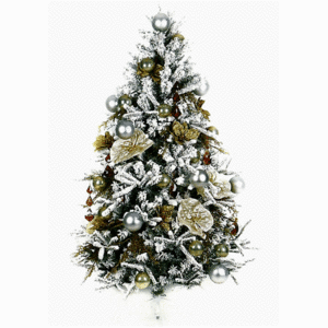 [White Christmas Tree]FM95-3(180Cm)